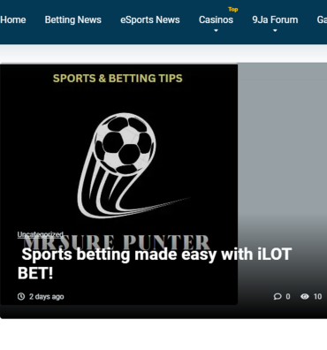 Web Design Project – Mrsurepunters.ng